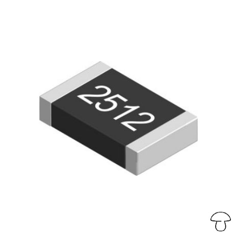 Zero Ohm SMD Resistor 2512 Size, 5% Tolerance
