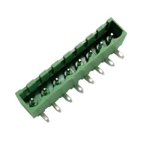 8-Pin Right Angle Terminal Block Connector, 5.0mm Pitch