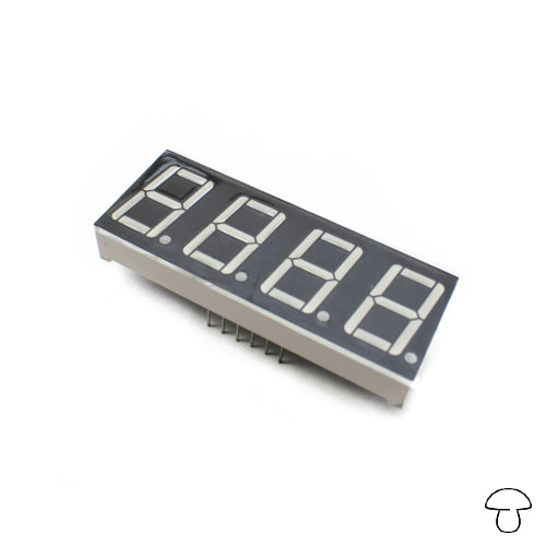 4-Digit Display, Blue – Electrónica Seta