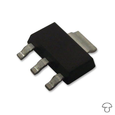 Interruptor de CA, SOT-223, 0,8 A, 800 V, 10 mA