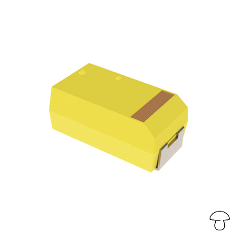 SMD Ceramic Capacitor 220µF, 10 Volts