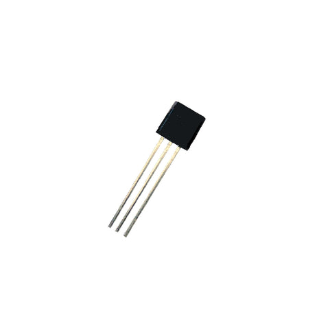 Transistor BC547A NPN, paquete TO-92, 100 mA, 45 V, 110-220 hFE