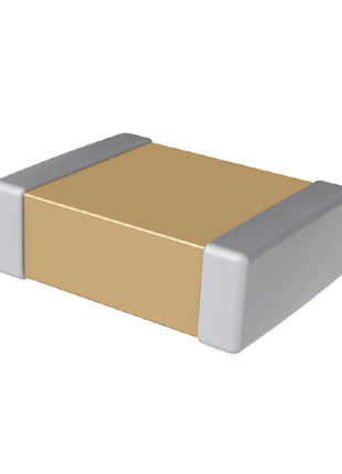 Ceramic Capacitor, 0805 Package, 0.1µF, 50VDC, X7R Dielectric, 10% Tolerance