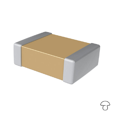 SMD Ceramic Capacitor 100pF, 10 Volts