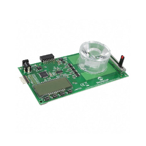 Placa de Desarrollo, MCU PIC16F1947, Comunicación de Iluminación, Pantalla LCD, Interfaz DALI y DMX512A