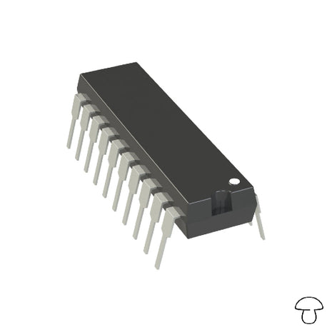 Microcontrolador de 8 bits SRAM 128 B Flash de 1,75 kB serie PIC16C - PDIP-20