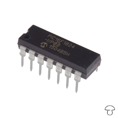 Microcontrolador de 8 bits serie PIC16F 7 KB Flash 256 B RAM 32 MHz - PDIP-14