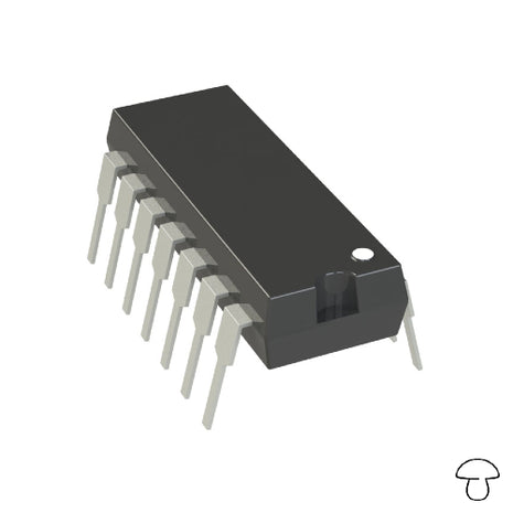 Microcontrolador de 8 bits serie PIC16F 1,75 kB Flash 64 B RAM 20 MHz - PDIP-14