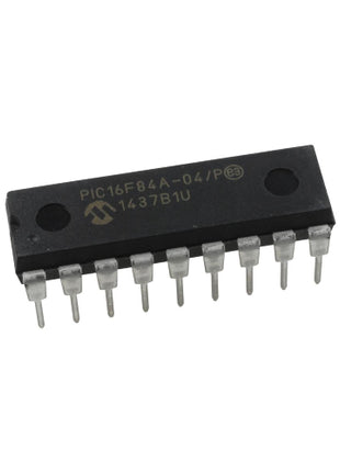 PIC 16F Microcontroller 8-bit 4MHz 1,75KB FLASH DIP18 PIC 16 F 84 A-04/P