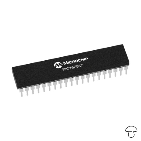 PIC16F Series 14 kB Flash 368 B RAM 20 MHz 8-Bit Microcontroller - PDIP-40