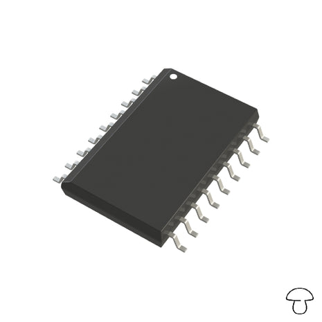 PIC18F Series 4 kB Flash 256 B RAM 40 MHz 8-Bit Microcontroller - SOIC-18