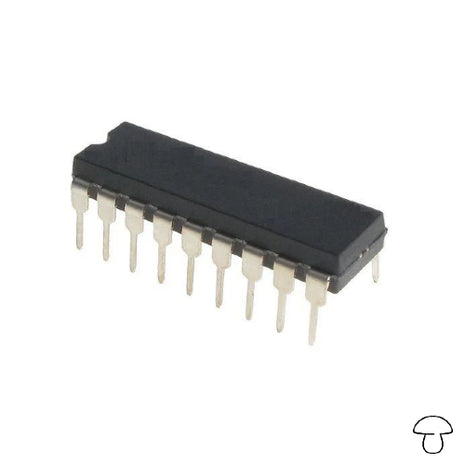 PIC18F Series 4 kB Flash 256 B RAM 40 MHz 8-Bit Microcontroller - PDIP-18