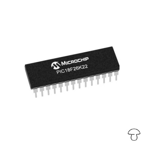 PIC18F Series 64 kB Flash 3.8 KB RAM 64 MHz 8-Bit Microcontroller - SPDIP-28