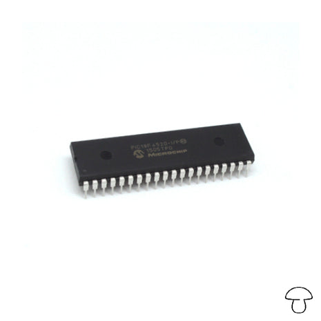 PIC18F Series 32 KB Flash 1.5 kB RAM 40 MHz 8-Bit Microcontroller - PDIP-40