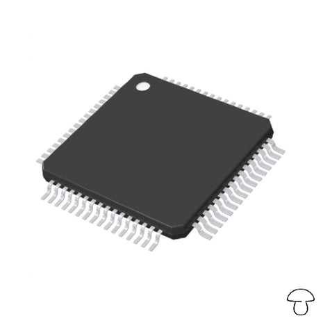 MCU 8-bit PIC18 PIC RISC 64KB Flash 1.8V/2.5V/3.3V 64-Pin TQFP T/R