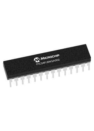 Microcontroller, 28-SPDIP, 64KB Flash, 8192 Bytes RAM, 16 MIPS