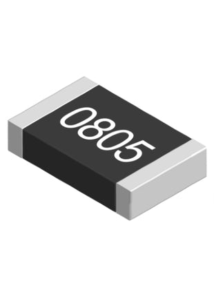 SMD Resistor 0805, 4.99kΩ, 1% Tolerance, 1/4W
