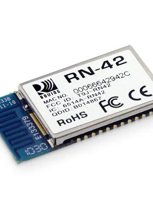 RN42 Series 3.6 V 2.4 GHz 4 dBm Class 2 Bluetooth® Module with EDR Support