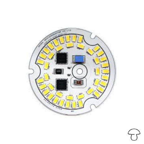 Luz LED blanca fría Acrich de 8 vatios, 120 V, Cct, 5000 K