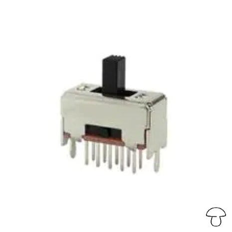 Interruptor deslizante 1P2T, 0,3 A, 50 V CC, G=7 mm, sin GA