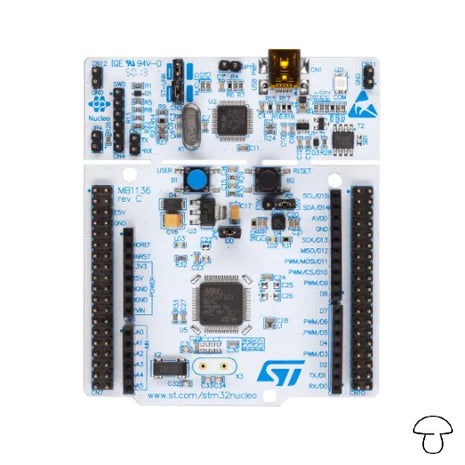 STM32 Nucleo-64 development board with STM32F072RB MCU