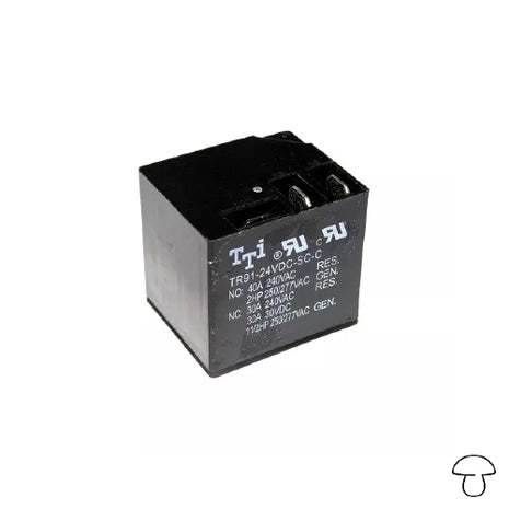Relé, 120 VCA, 30 amperios, resistencia de bobina 3040 ± 10 %