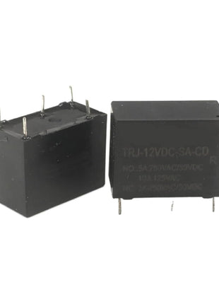Relé subminiatura, 24 VCC, 5 amperios, compatible con RoHS