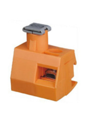 Terminal Block with Fuse Holder, 1 Pole, 250V 6.3A
