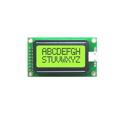 Módulo LCD display amarillo 16x2 caracteres