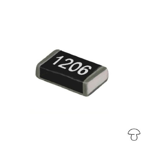 SMD Resistor 1206, 0 Ohm (Zero Ohm Jumper), 5% Tolerance