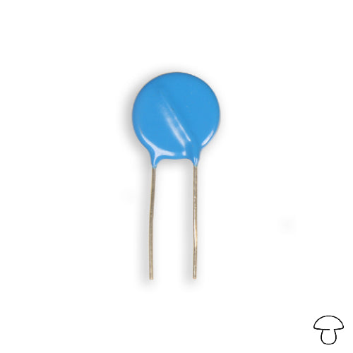 Product Varistor Varistor, 14mm, 270V, 6000A, 0.60W, 10% Tolerance, 70J – Electrónica Seta